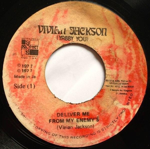 Album cover art for "Deliver Me From My Enemies" by Yabby You