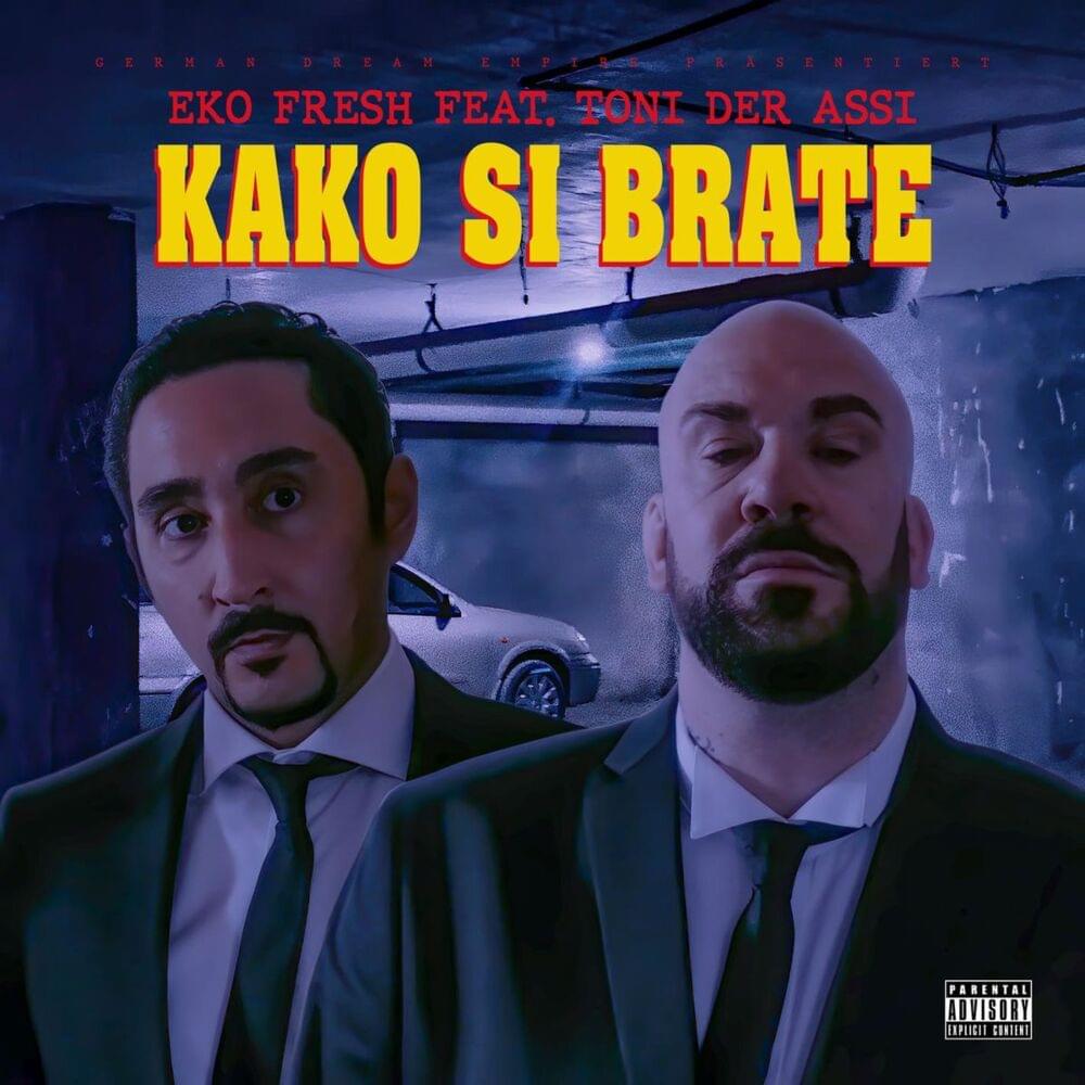 Album cover art for "Kako Si Brate" by Eko Fresh