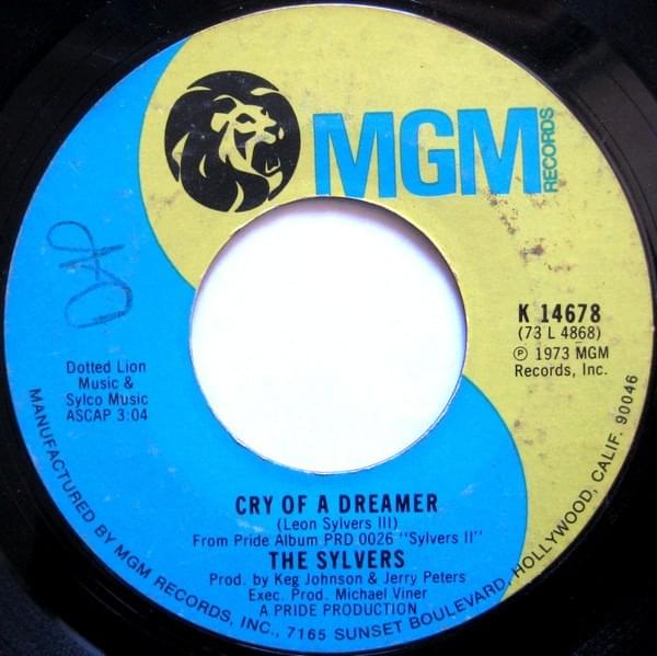 Cry of a Dreamer by The Sylvers