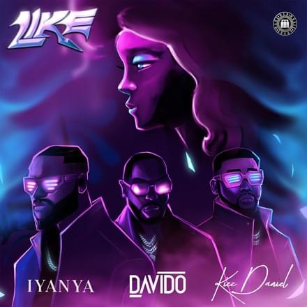 Album cover art for "Like" by Iyanya & Davido & Kizz Daniel