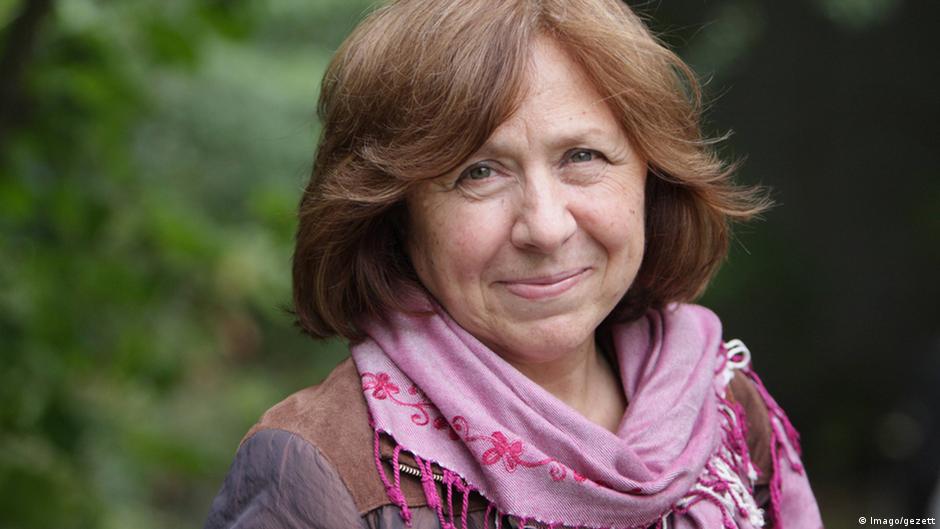 Album cover art for "Nobel Lecture in Literature (2015): On the Battle Lost (Alexievich)" by Svetlana Alexievich