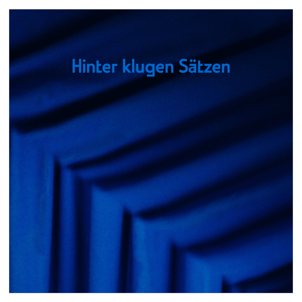 Album cover art for "Hinter klugen Sätzen (Flügel Session)" by AnnenMayKantereit