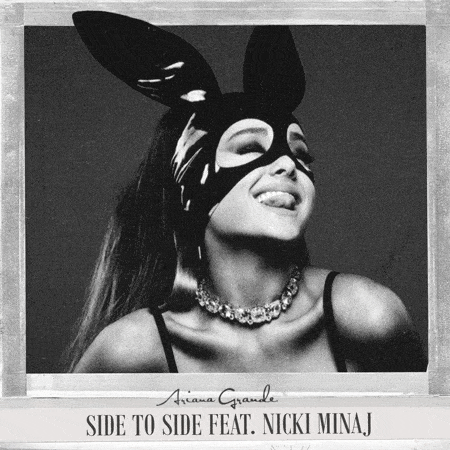 Album cover art for "Ariana Grande - Side To Side ft. Nicki Minaj (Tradução em Português)" by Genius Brasil Traduções