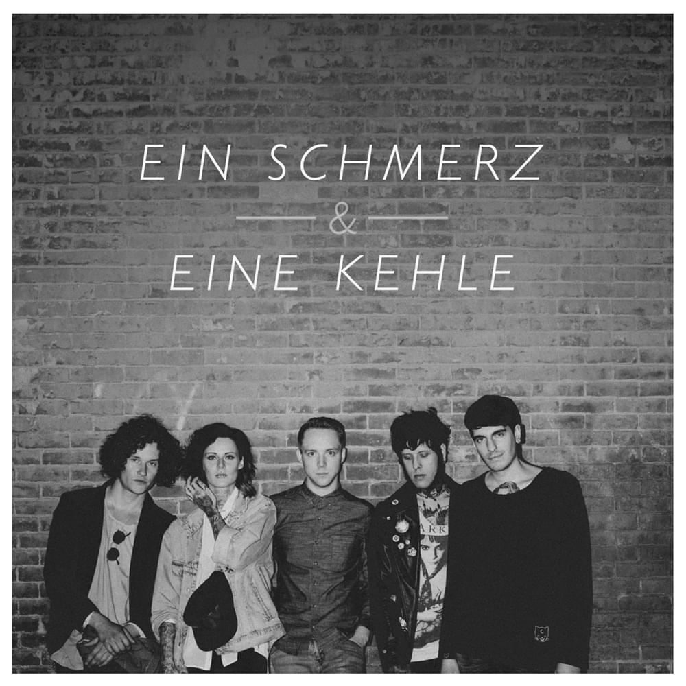 Album cover art for "Ein Schmerz und eine Kehle" by Jennifer Rostock