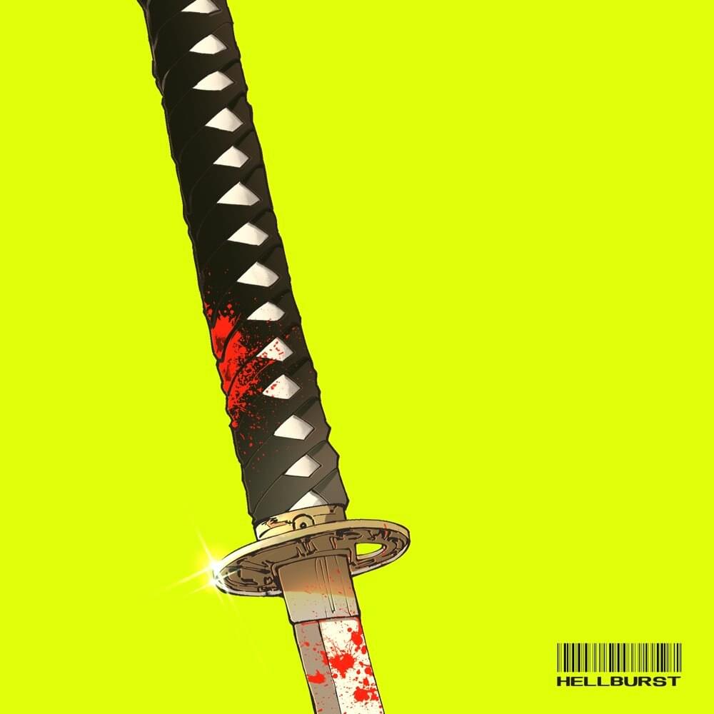 Album cover art for "HELLBURST" by MUST DIE!