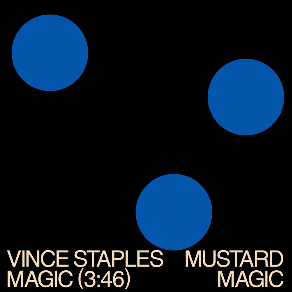 Album cover art for "MAGIC" by Vince Staples
