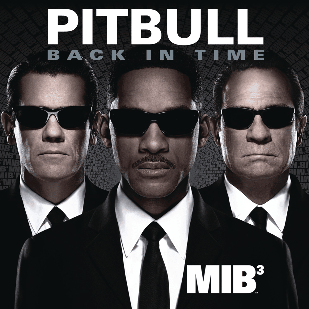 Album cover art for "Back in Time" by Pitbull