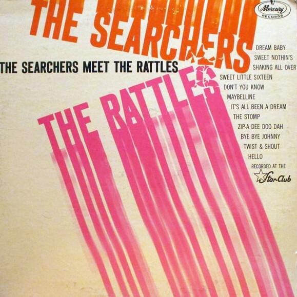 Album cover art for "Bye Bye Johnny" by The Rattles