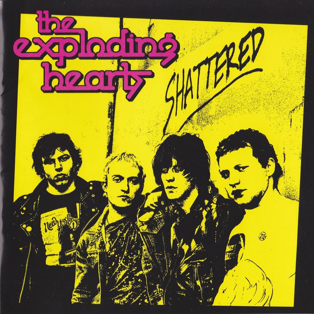 Album cover art for "Your Shadow" by The Exploding Hearts