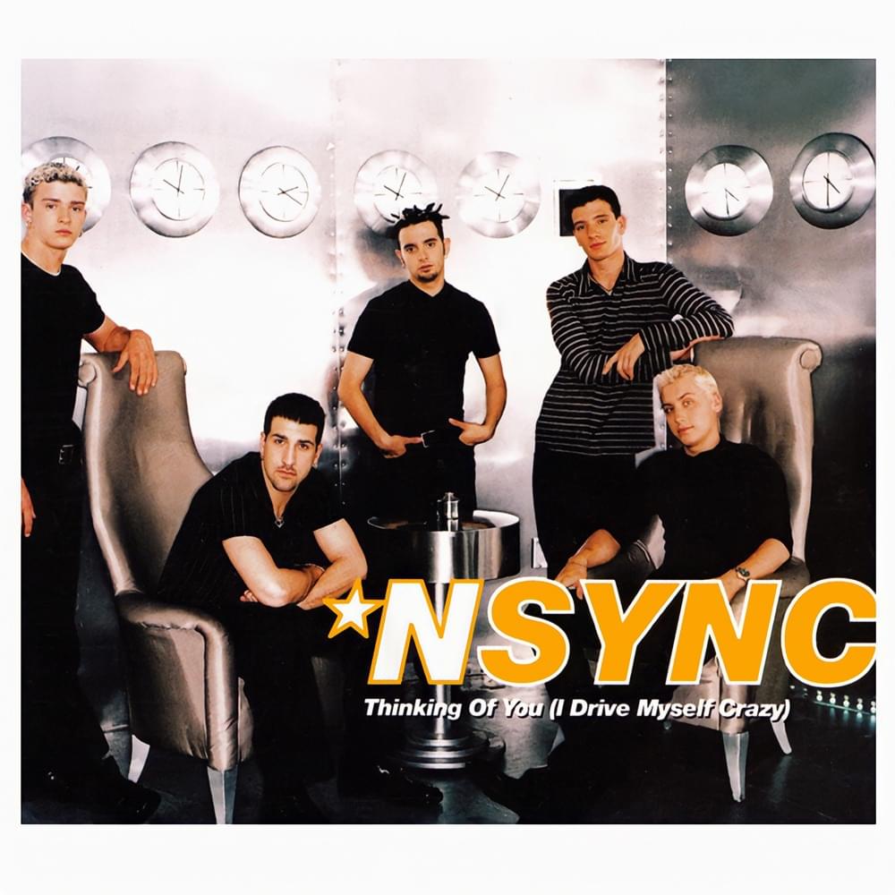 Album cover art for "I Drive Myself Crazy" by *NSYNC