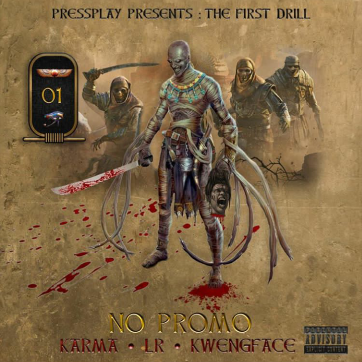 Album cover art for "No Promo" by Zone 2 & Karma (Zone 2) & LR (Zone 2) & Kwengface