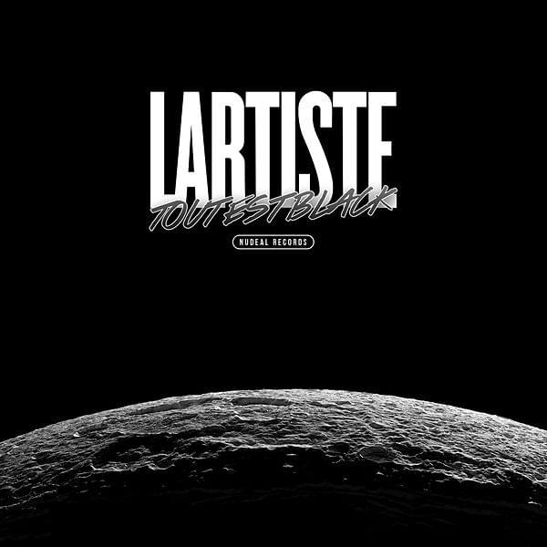 Album cover art for "Tout est black" by Lartiste