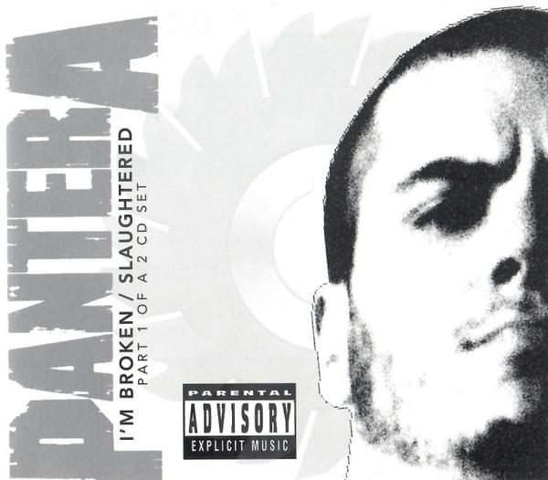 Album cover art for "Slaughtered" by Pantera