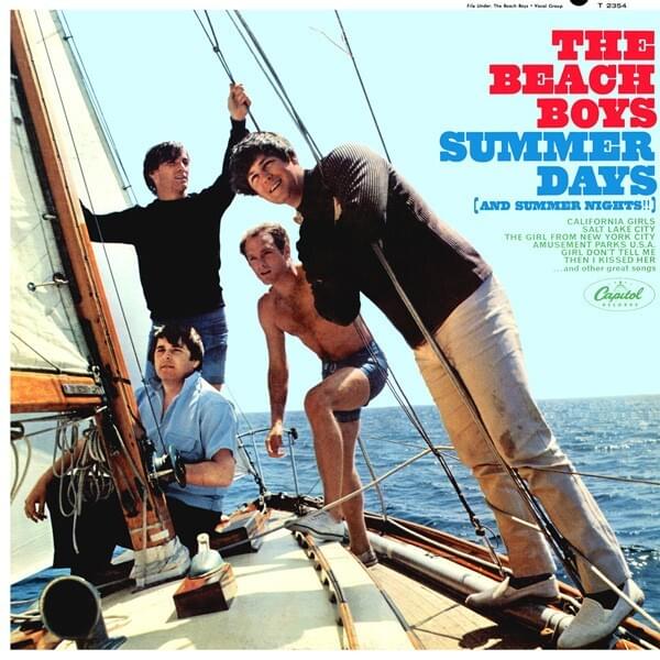 Album cover art for "Let Him Run Wild" by The Beach Boys
