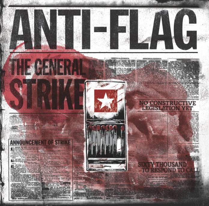 Album cover art for "The Neoliberal Anthem" by Anti-Flag