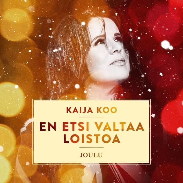 Album cover art for "En etsi valtaa loistoa" by Kaija Koo