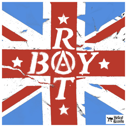 Album cover art for "BADMAN" by RAT BOY