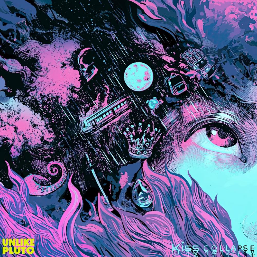 Album cover art for "Is My Vision Scarred" by Unlike Pluto