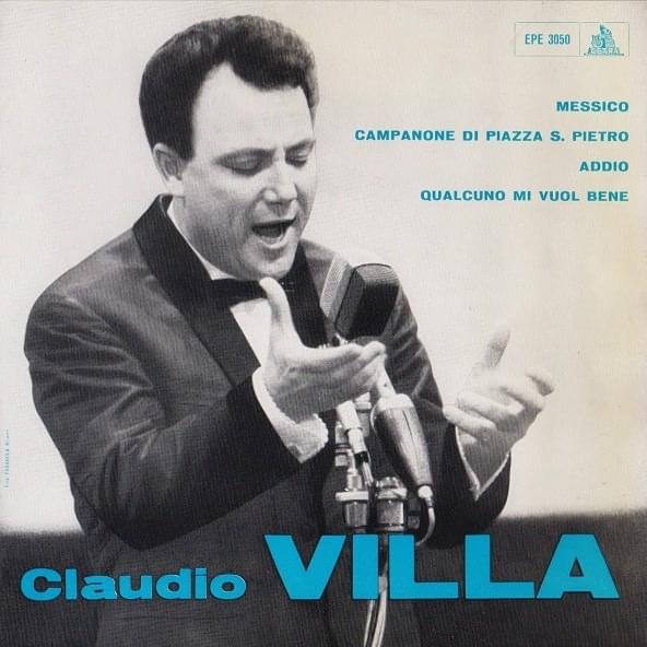 Album cover art for "Campanone di piazza S. Pietro" by Claudio Villa