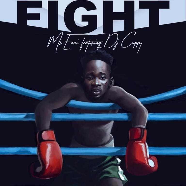 Album cover art for "Fight" by Mr Eazi & Cuppy