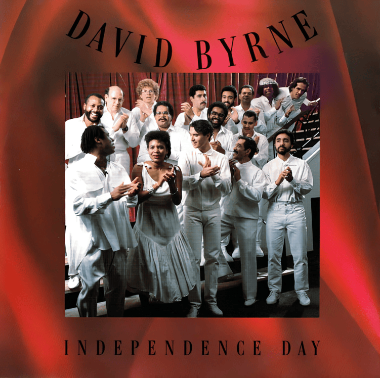 Album cover art for "Independence Day" by David Byrne