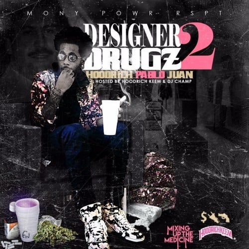 Album cover art for "Look at Me Now" by Hoodrich Pablo Juan