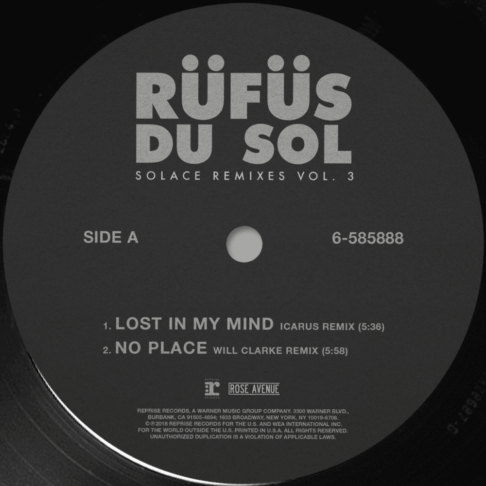 Album cover art for "No Place (Will Clarke Remix)" by RÜFÜS DU SOL