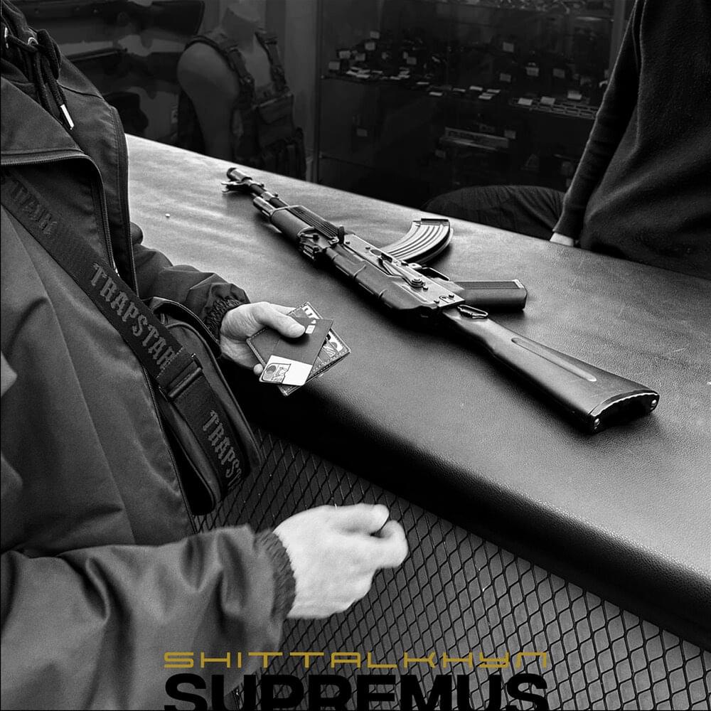 Album cover art for "SHITTALKНУЛ (SHITTALKED)" by SUPREMUS
