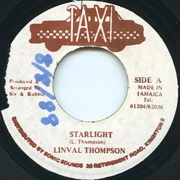 Album cover art for "Starlight" by Linval Thompson