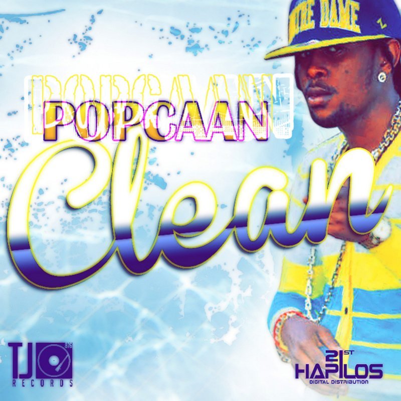 Album cover art for "Clean" by Popcaan