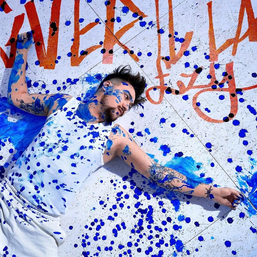 Album cover art for "ŁZY" by Gverilla