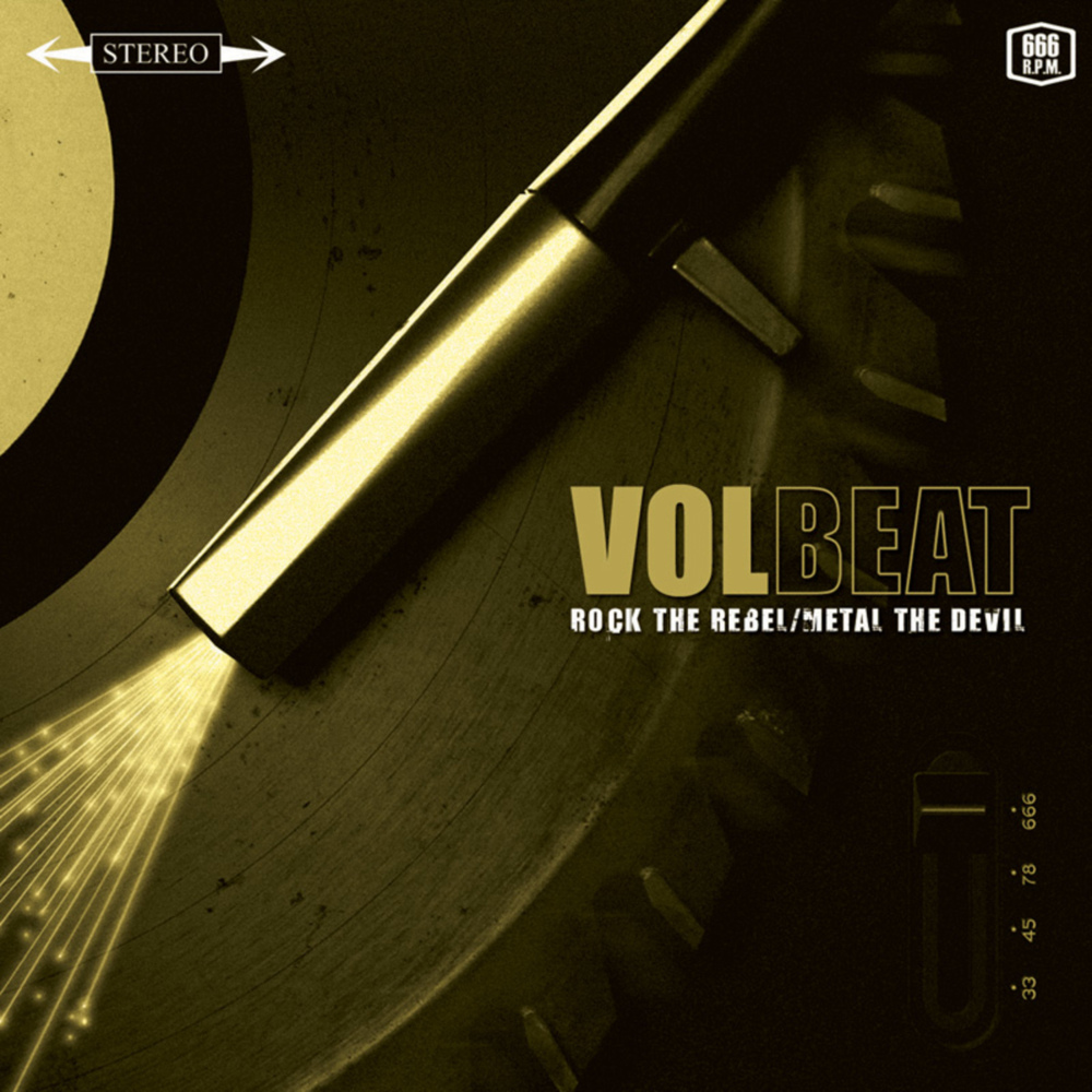 Album cover art for "Mr. & Mrs. Ness" by Volbeat
