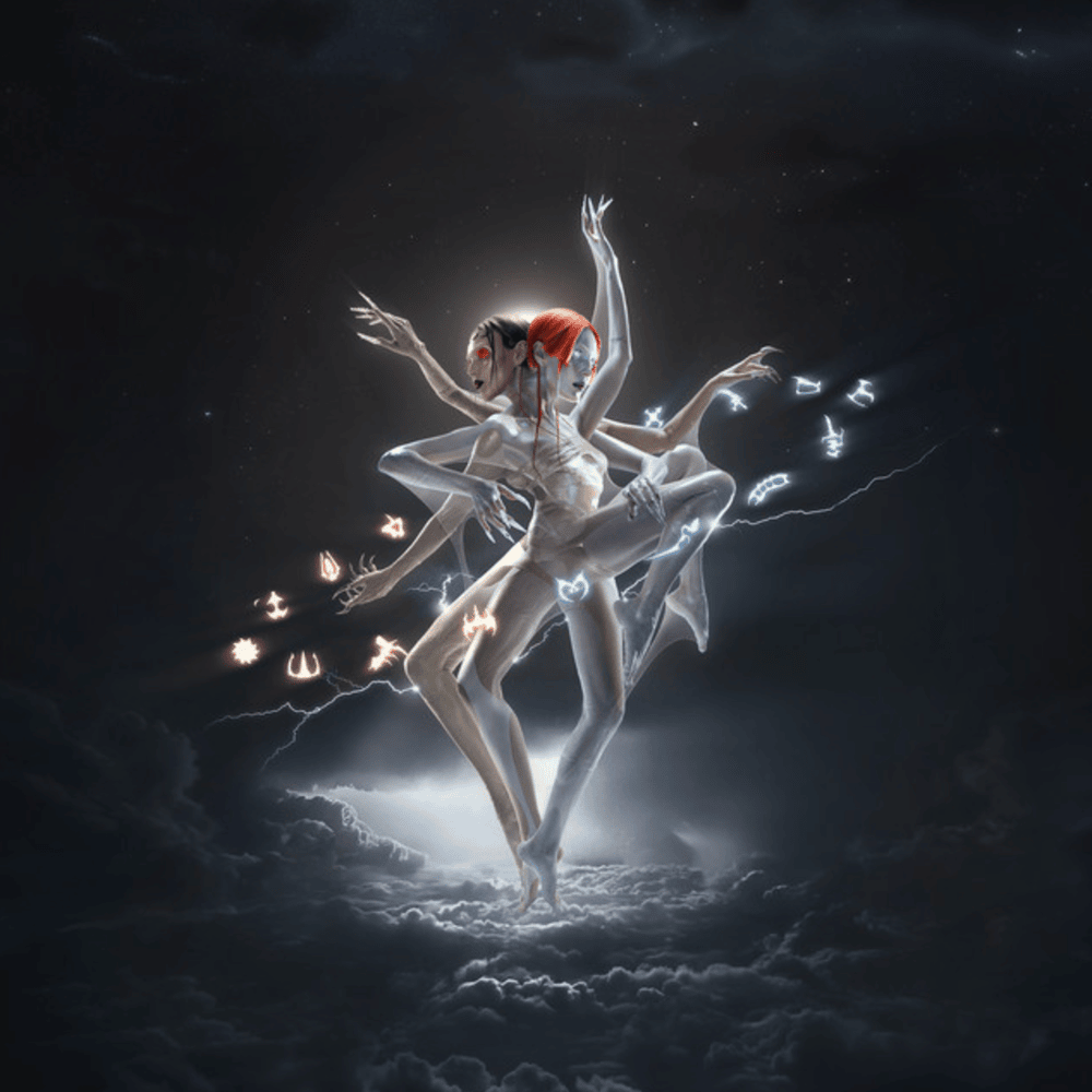 Album cover art for "MILES HIGH" by Tamta