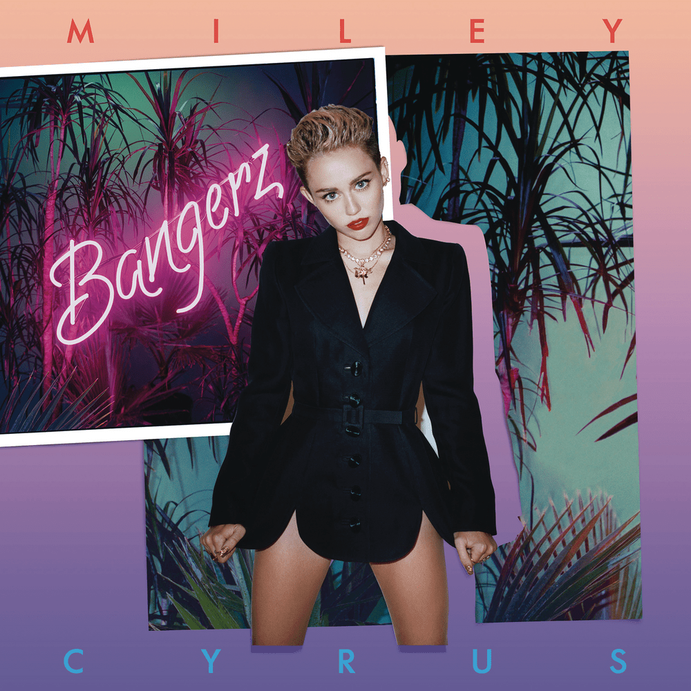 Album cover art for "On My Own" by Miley Cyrus