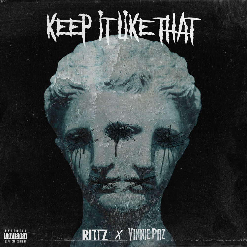 Album cover art for "Keep It Like That" by Rittz & Vinnie Paz