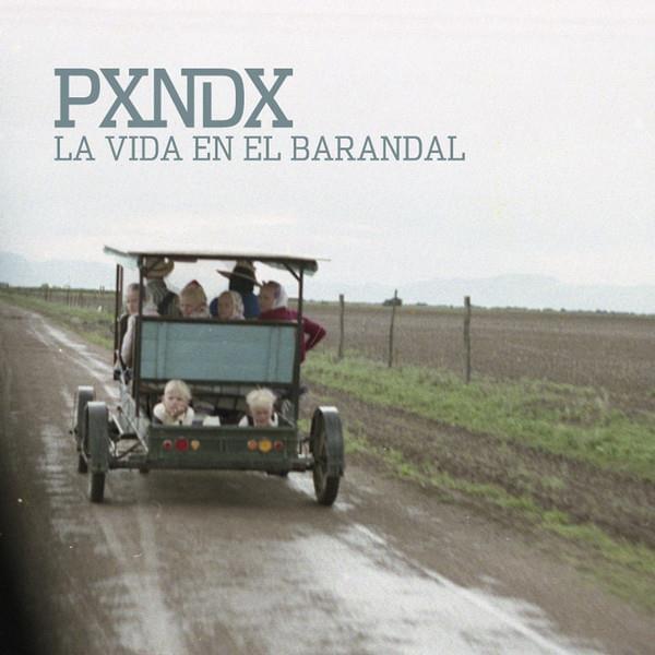 Album cover art for "La Vida en el Barandal" by PXNDX