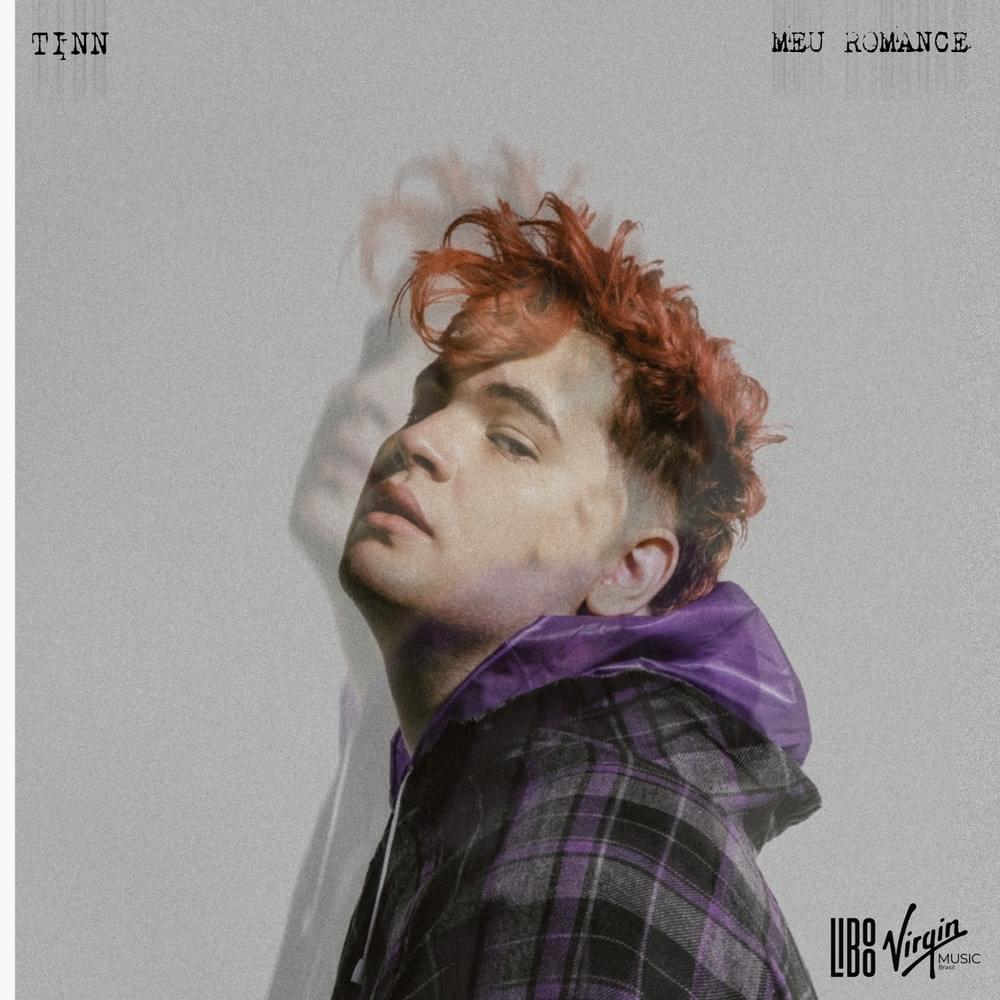 Album cover art for "meu romance" by TINN (BRA)