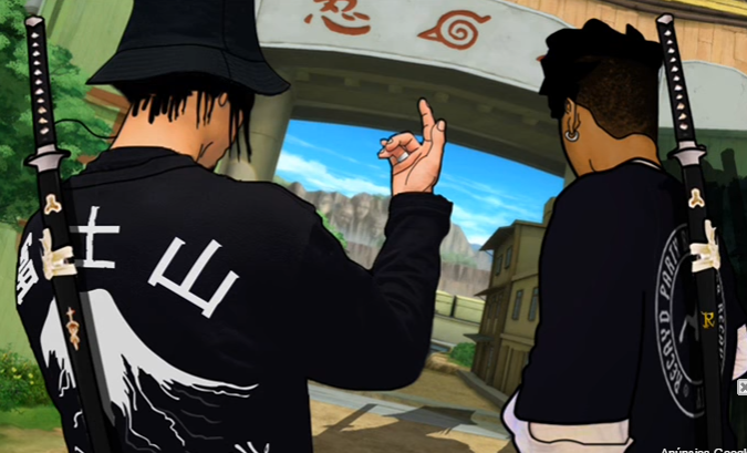 Album cover art for "Novo Ninja" by MC Igu & JÉ