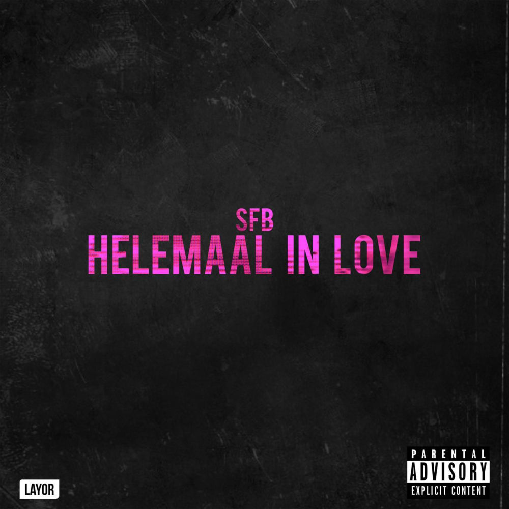 Album cover art for "Helemaal In Love" by SFB