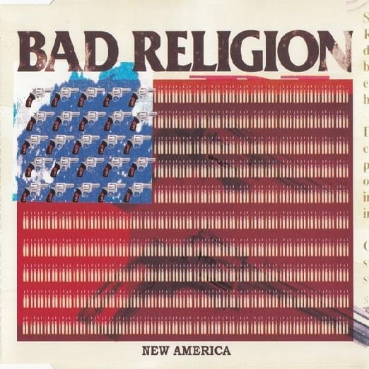 Album cover art for "New America" by Bad Religion