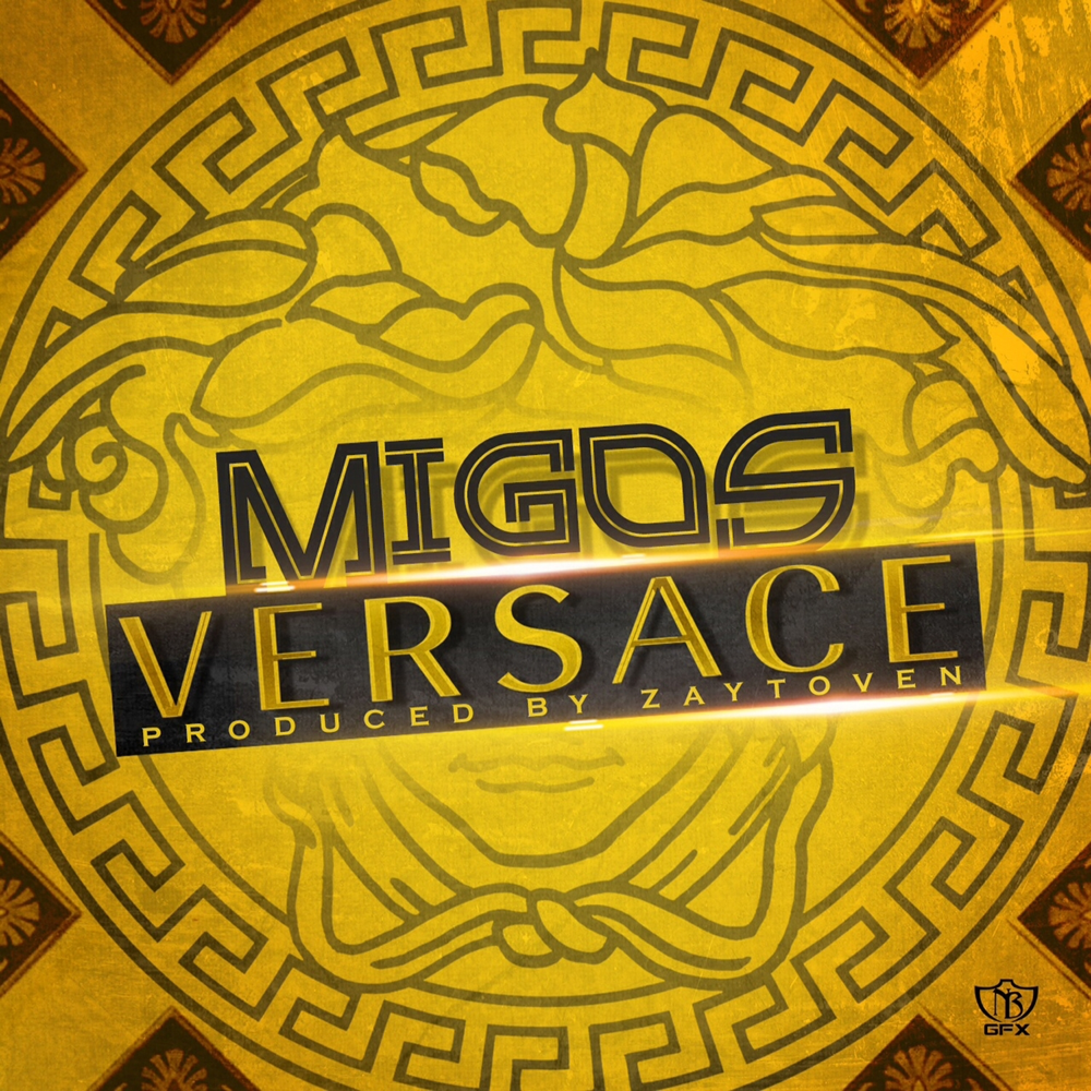 Album cover art for "Versace" by Migos