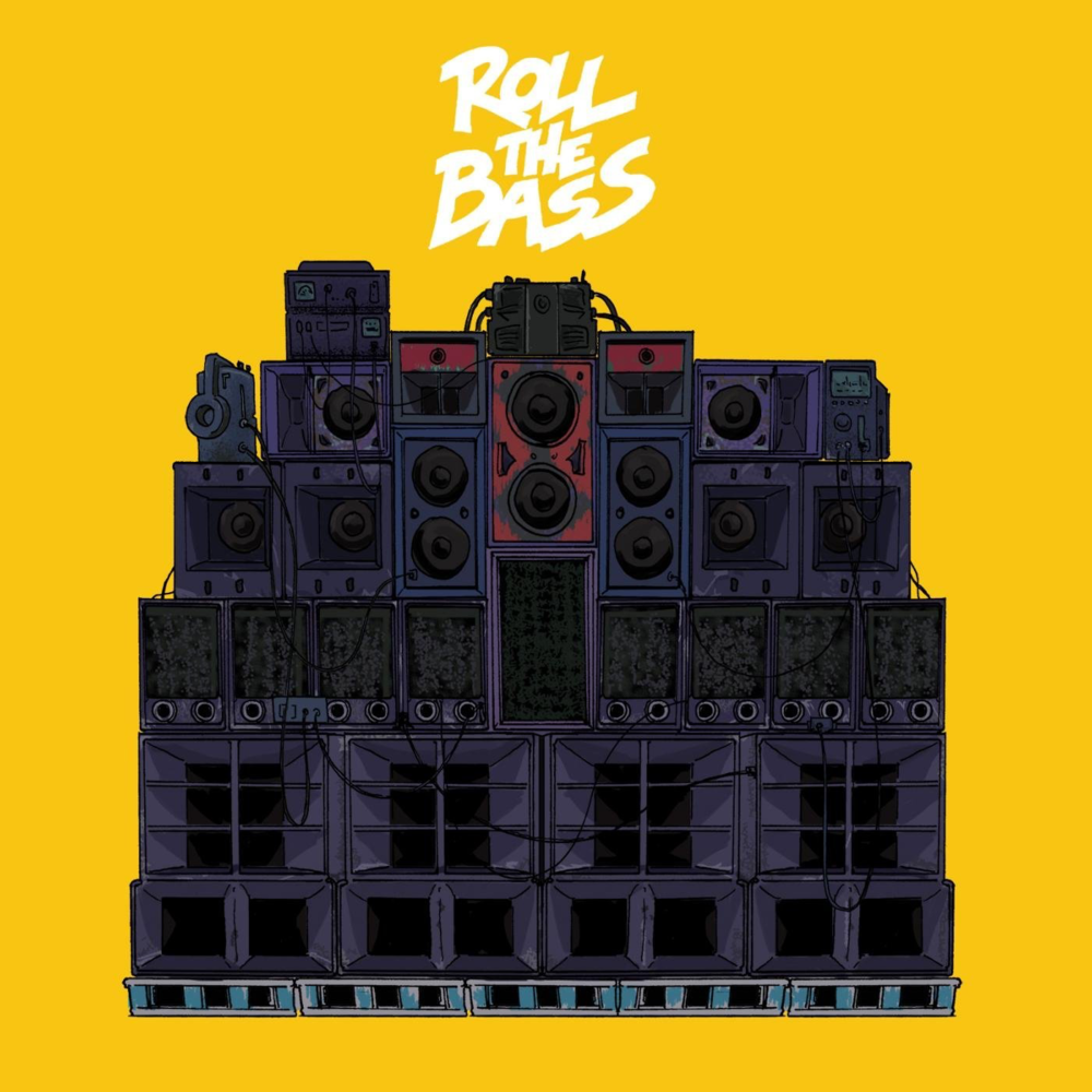 Album cover art for "Roll the Bass" by Major Lazer