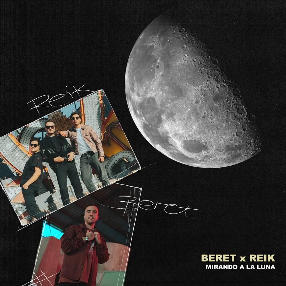 Album cover art for "Mirando a la luna" by Beret & Reik