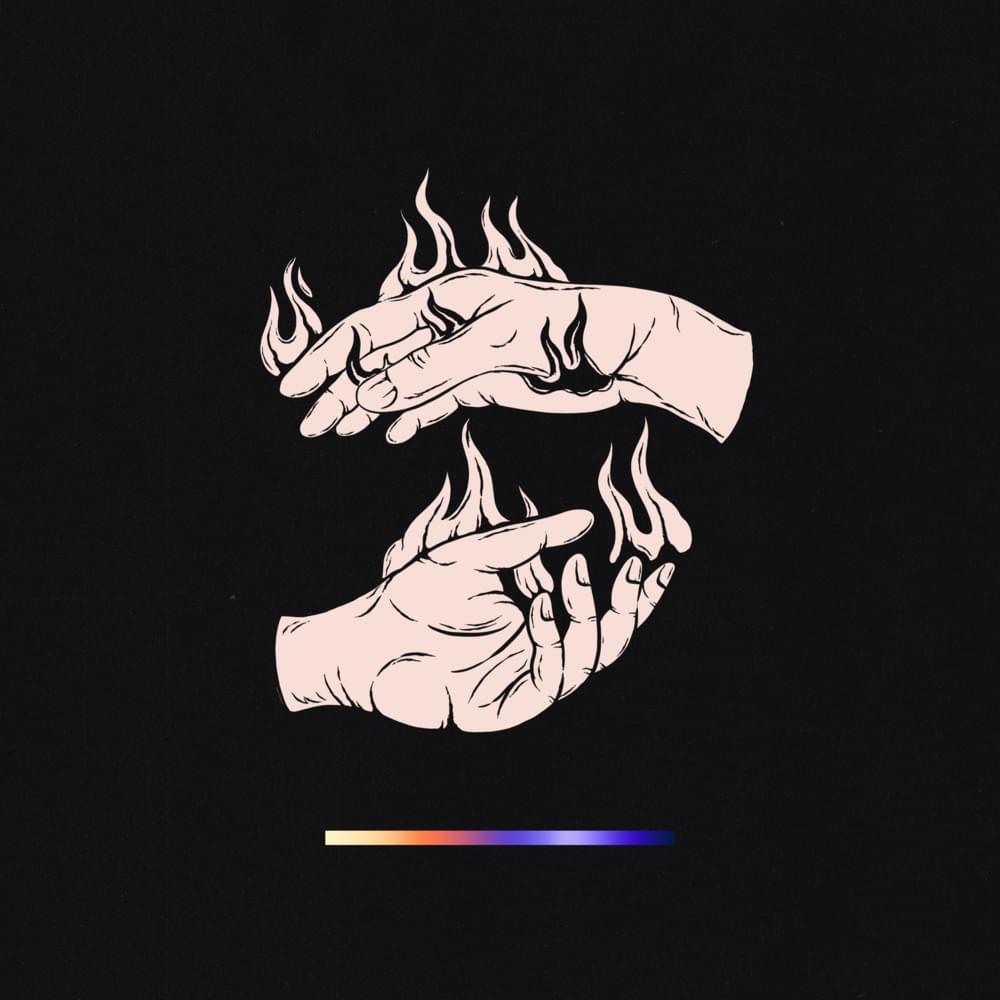 Album cover art for "Burn" by Tristam