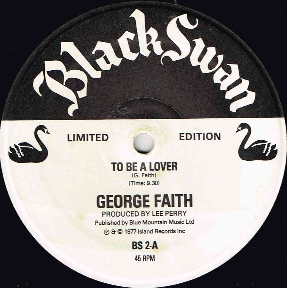 Album cover art for "To Be A Lover" by George Faith