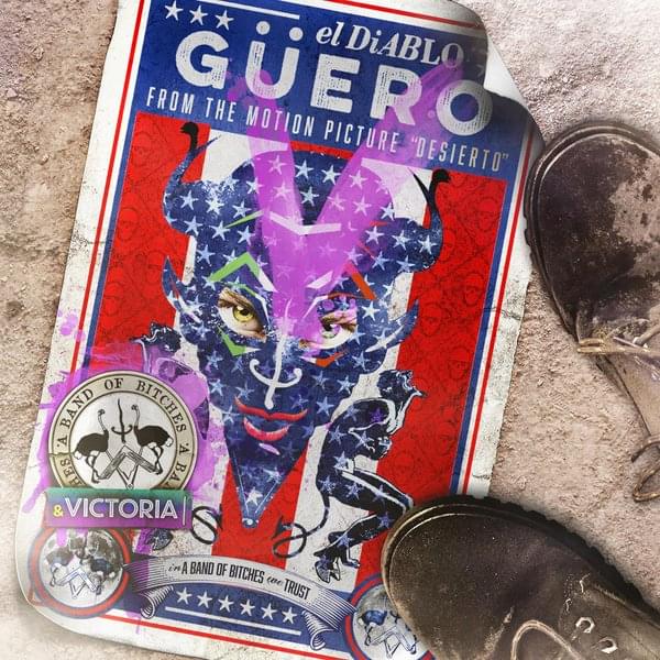 Album cover art for "El Diablo Güero" by Jonaz & Victoria Kühne