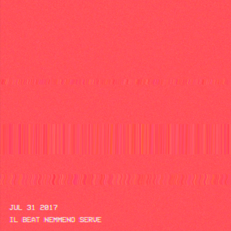 Album cover art for "Il beat nemmeno serve" by Blue Virus