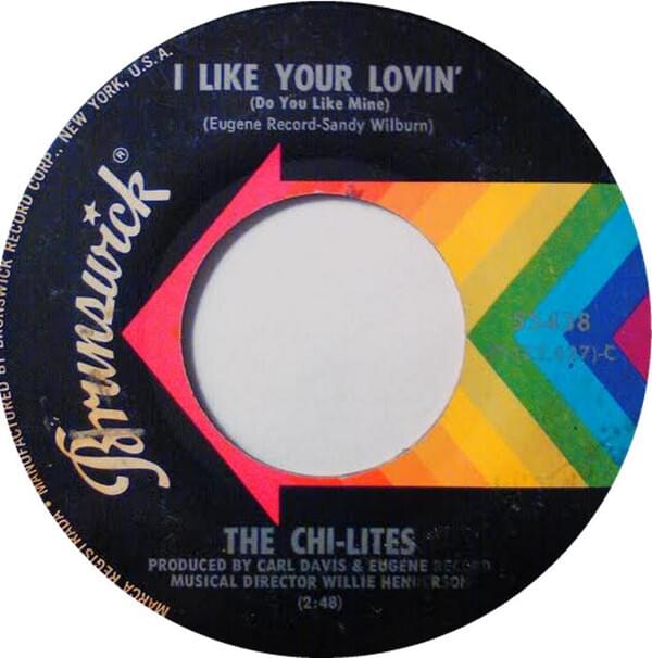 Album cover art for "I Like Your Lovin’ (Do You Like Mine)" by The Chi-Lites