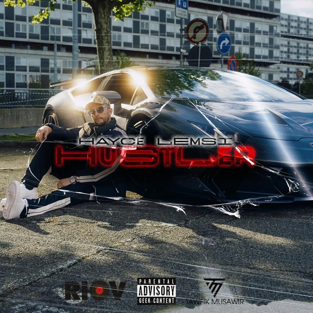 Album cover art for "Hustler" by Hayce Lemsi