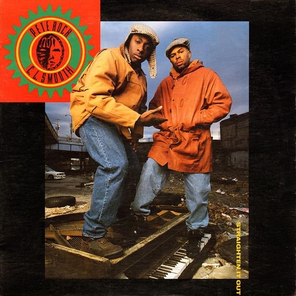 Album cover art for "Straighten It Out (Vocal Remix)" by Pete Rock & CL Smooth